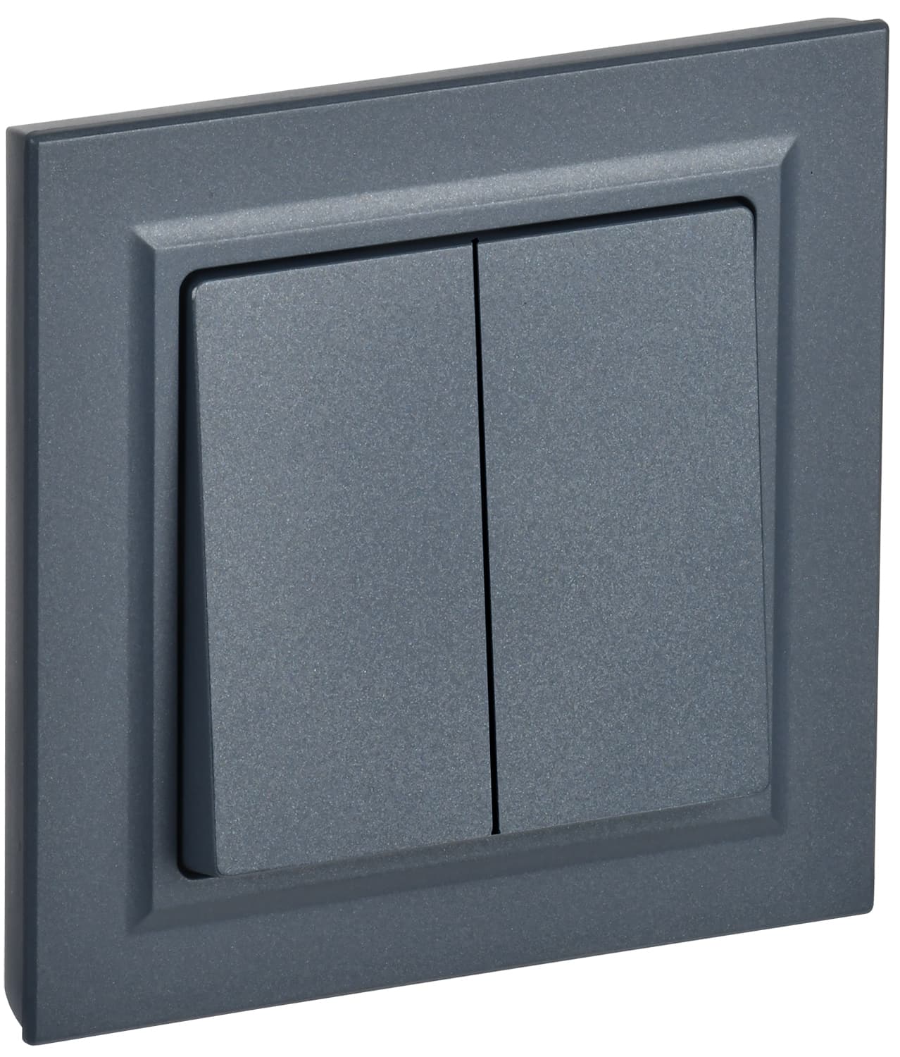 IEK BRITE Маренго Выключ. 2-кл. 10А в сборе ВСР10-2-0-БрМ