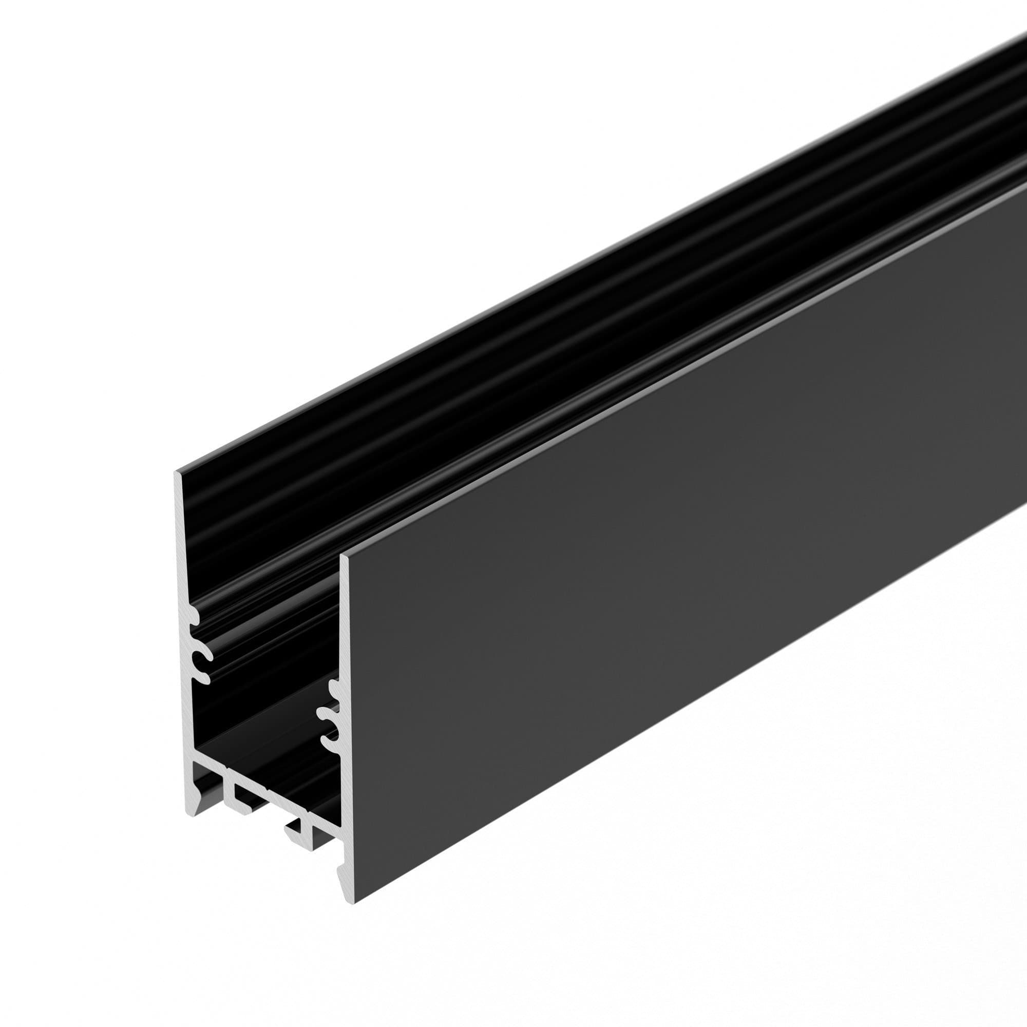 Arlight Профиль SL-COMFORT-2542-2000 ANOD BLACK (Алюминий) 031729 — миниатюра 2
