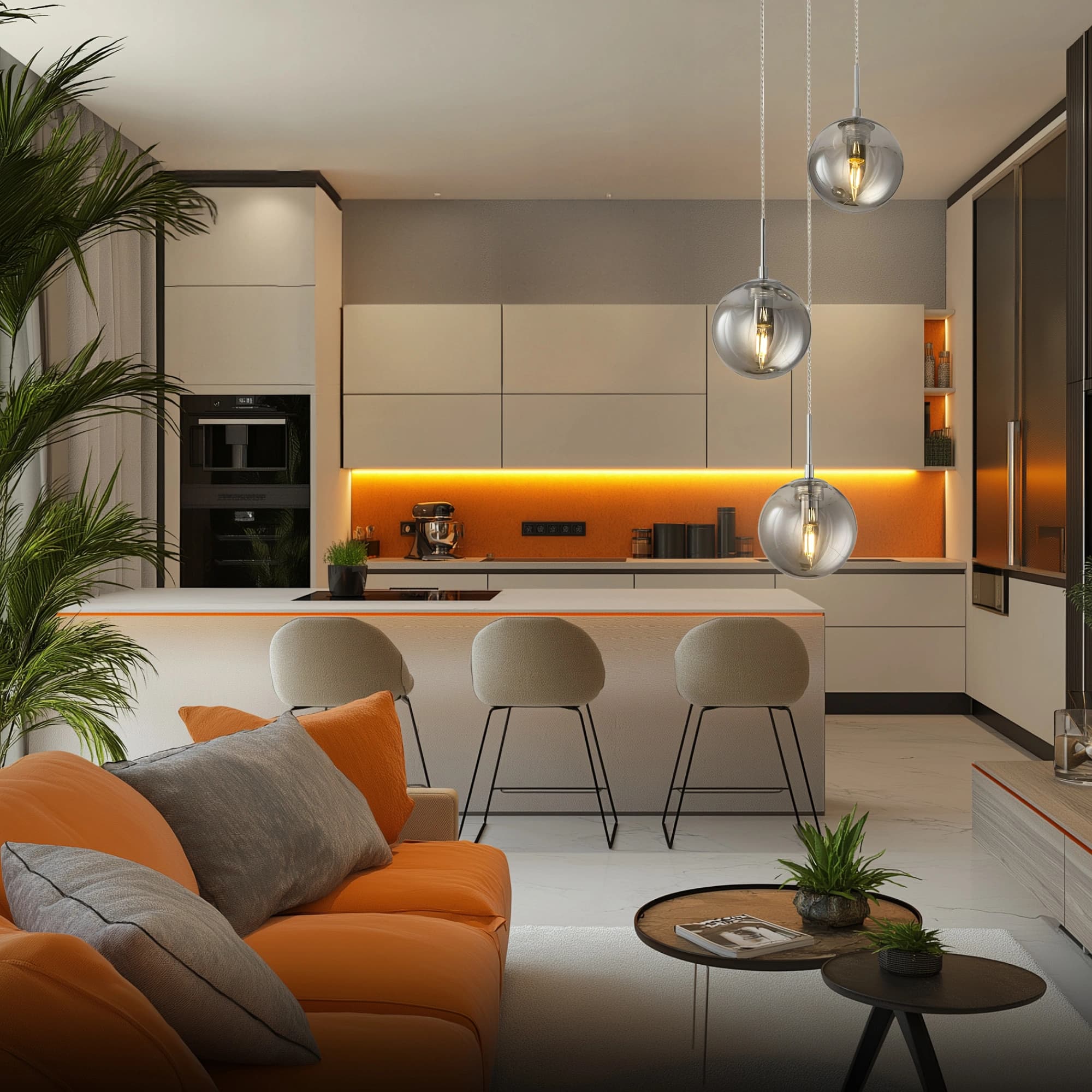 Citilux Хром Светильник подвесной Томми CL102030 — миниатюра 7