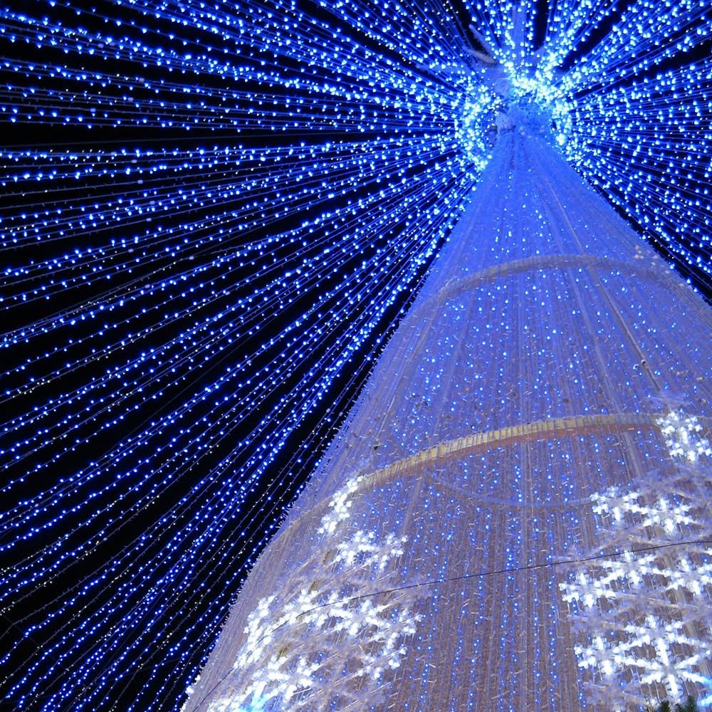 Arlight Светодиодная гирлянда ARD-STRING-CLASSIC-10000-WHITE-100LED-STD BLUE (230V, 7W) (Ardecoled, IP65) 025817 — миниатюра 5
