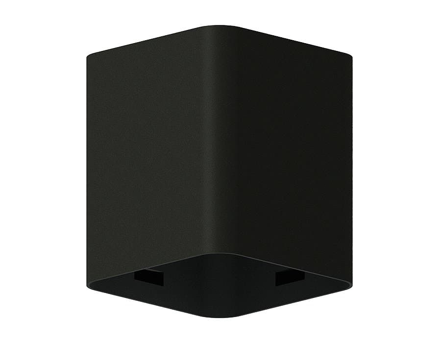 Ambrella Корпус светильника накладной для насадок 70*70mm C7813 SBK черный песок 70*70*H80mm MR16 GU5.3