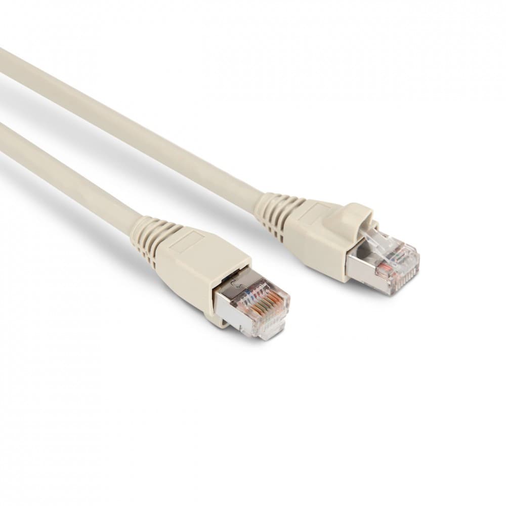 Hyperline PC-LPM-STP-RJ45-RJ45-C6a-2M-LSZH-GY Патч-корд F/UTP, экранированный, Cat.6a, LSZH, 2 м, серый 52121