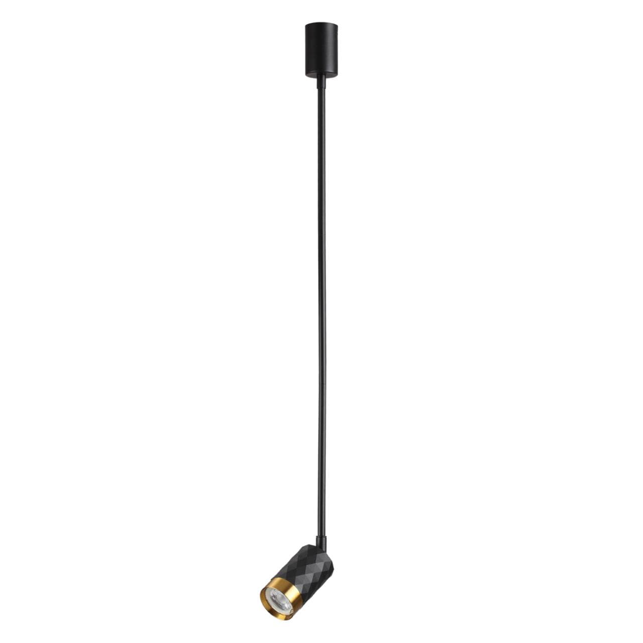 Odeon Light 4349/1C HIGHTECH ODL23 261 черный/металл Потолочный св-к IP20 LED GU10 10W AD ASTRUM — миниатюра 1