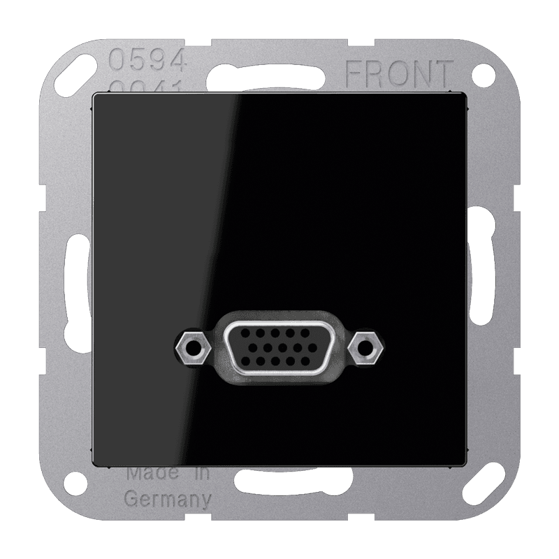 JUNG VGA (D-SUB), чёрный MAA1102SW