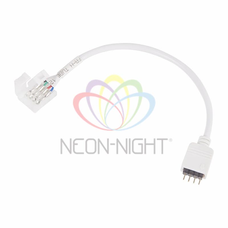 LAMPER Коннектор соединительный для RGB светодиодных лент шириной 10 мм и контроллеров 144-112