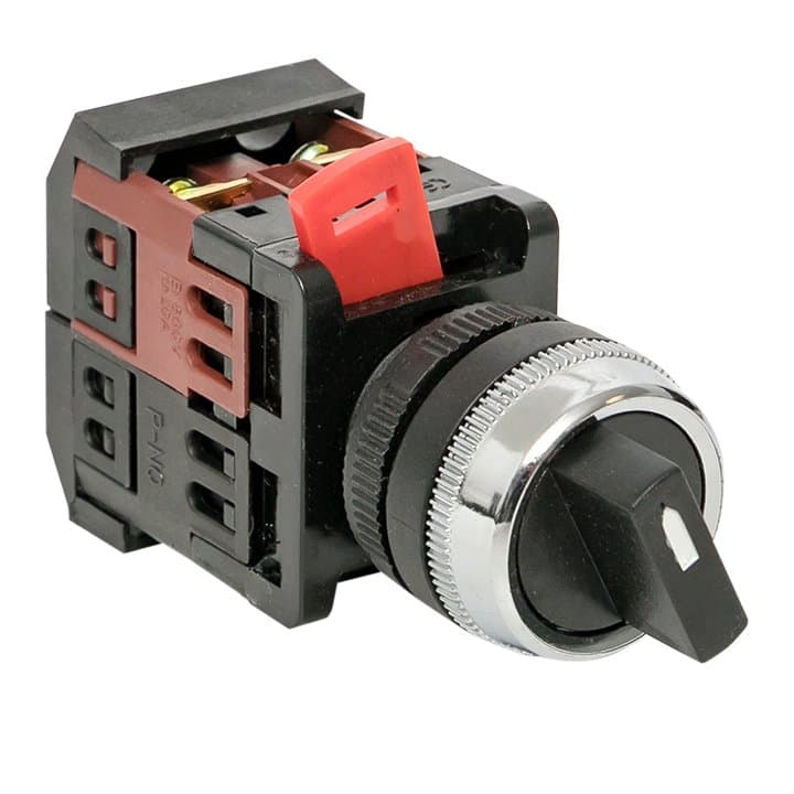 EKF PROxima Переключатель АС-22 2P черный NO+NC psw-ac-2p — миниатюра 4