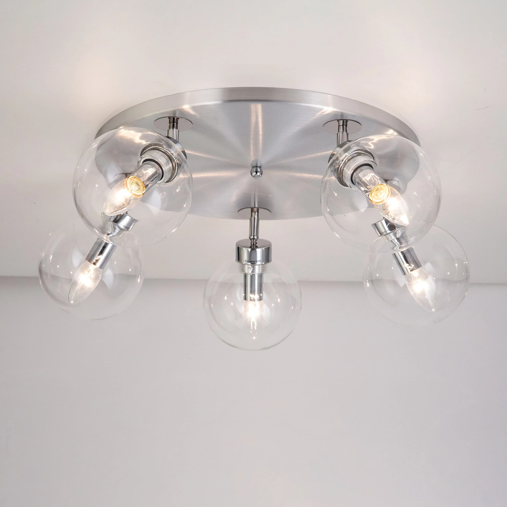 Citilux CL158150 Самба Алюм.+Прозр. Люстра — миниатюра 5