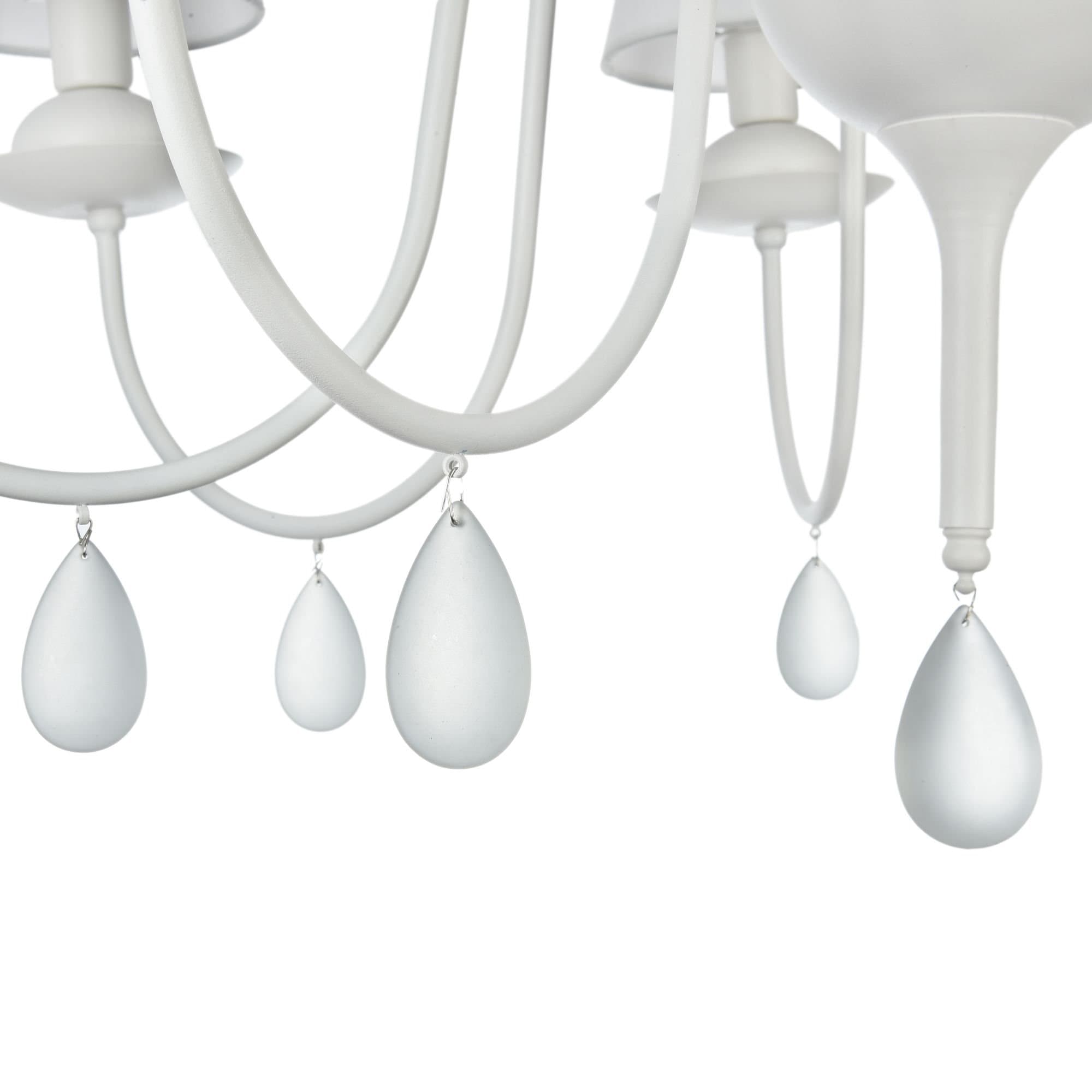 Freya Modern Eliza Белый Люстра E14 40W FR5756-PL-08-W — миниатюра 6