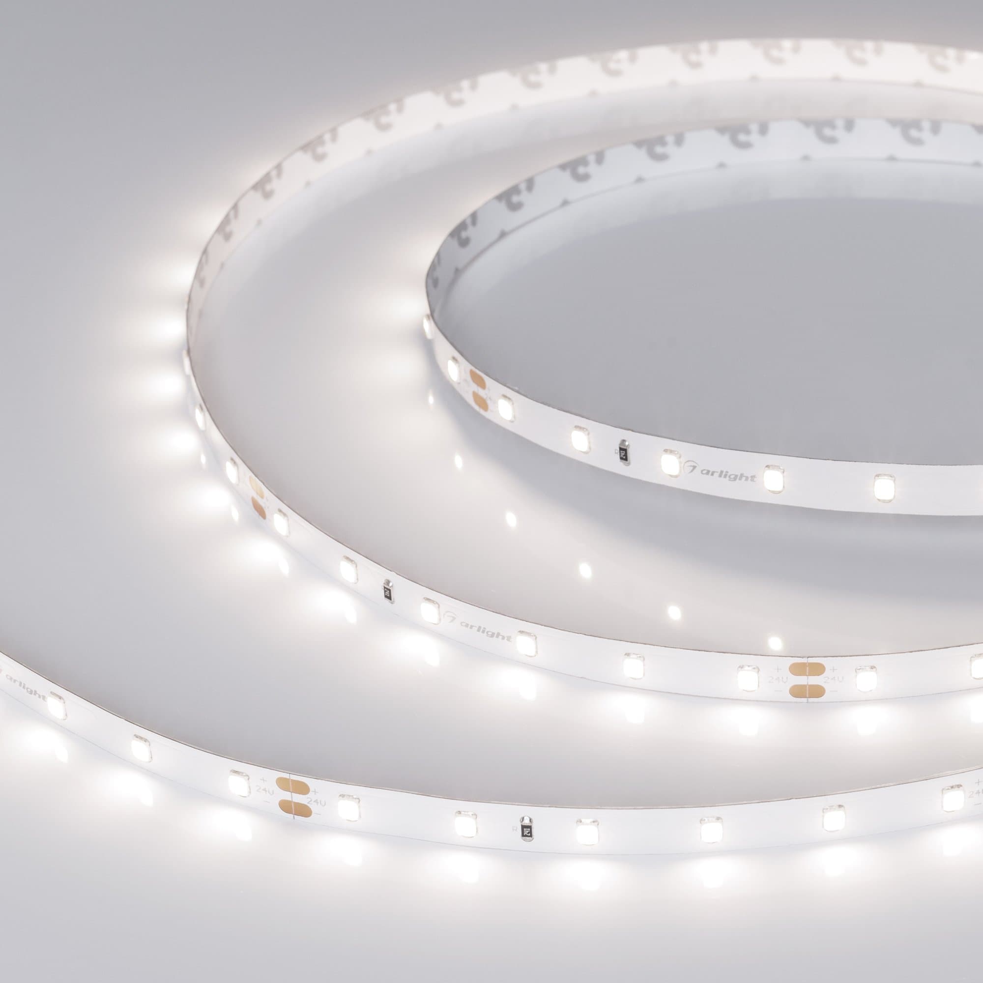 Arlight Светодиодная лента RT-A60-8mm 24V Day4000 (7.2 W/m, IP20, 2835, 5m) (Открытый) 020012(2) — миниатюра 5