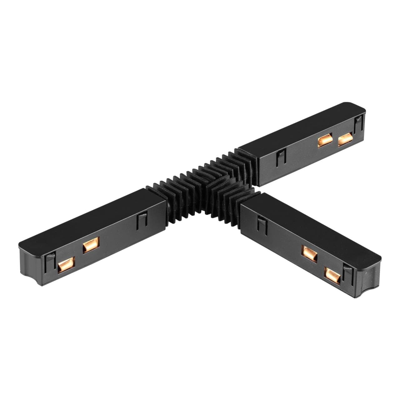 Novotech 135176 SHINO NT23 000 черный Гибкий токопроводящий соединитель для низковольтного шинопровода "T-образный" IP20 48V FLUM