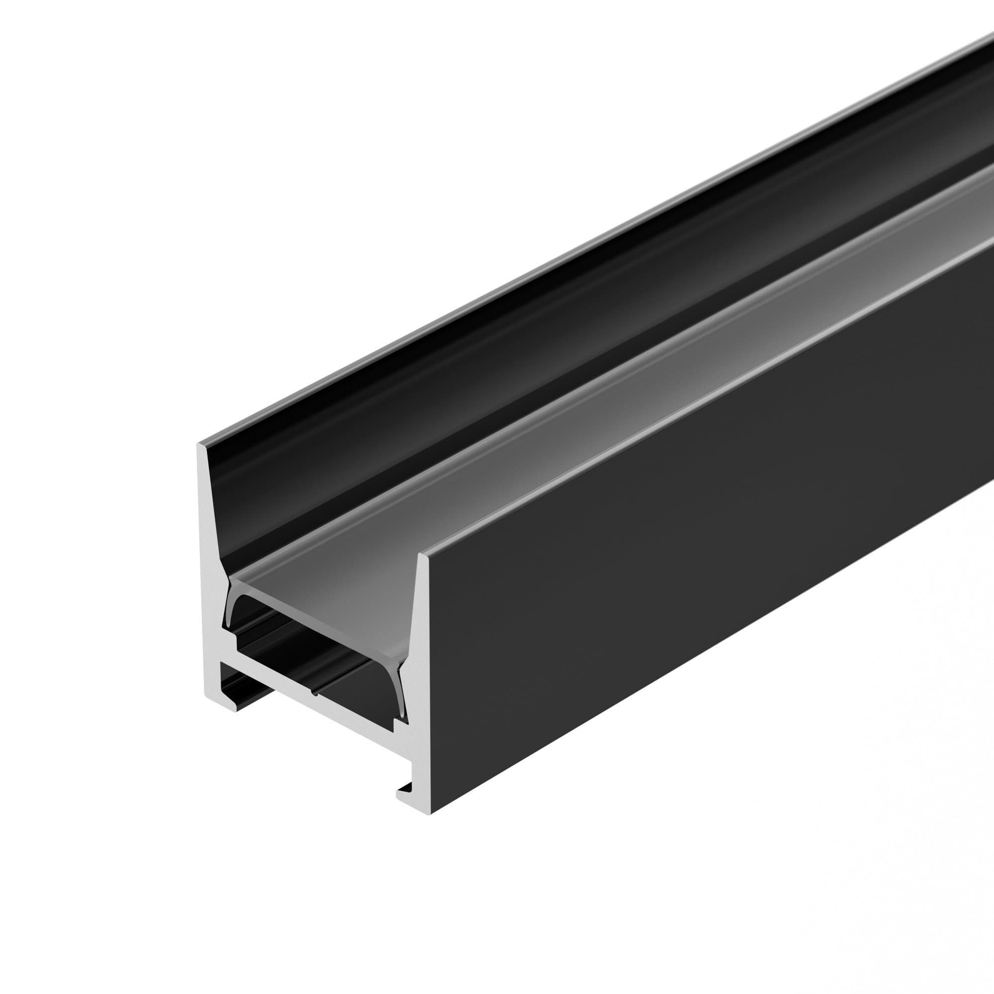 Arlight Профиль MIC-H-COMFY-2000 ANOD BLACK (Алюминий) 029847 — миниатюра 1