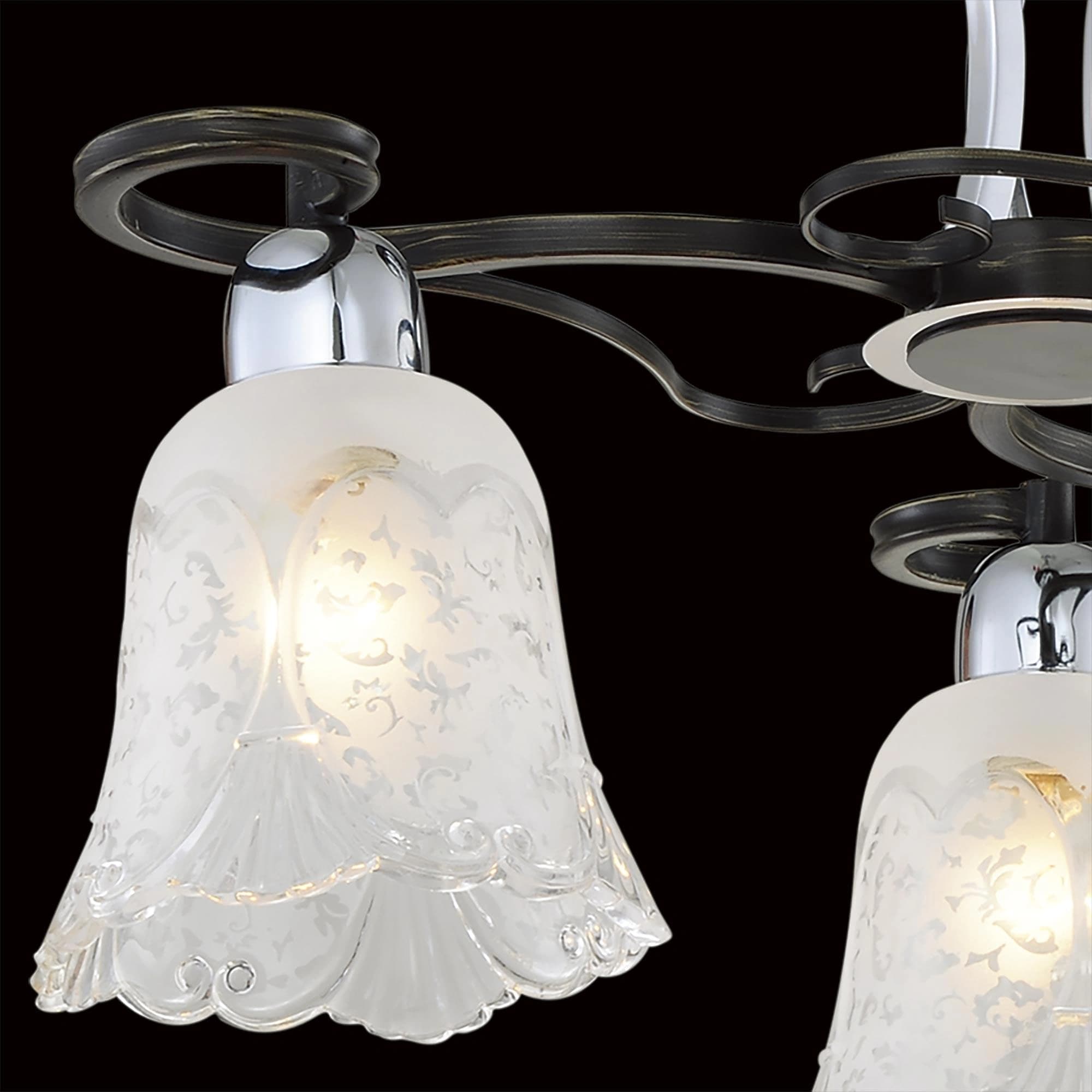 Citilux CL151131 Оливия Венге+Хром Светильник Люстра — миниатюра 3