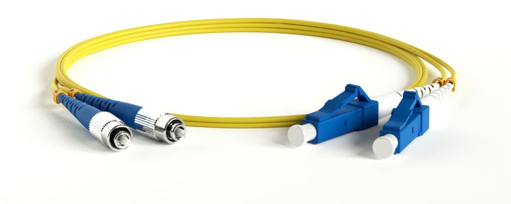 Hyperline FC-D2-9-FC/UR-LC/UR-H-20M-LSZH-YL Патч-корд волоконно-оптический (шнур) SM 9/125 (OS2), FC/UPC-LC/UPC, 2.0 мм, duplex, LSZH, 20 м 240073