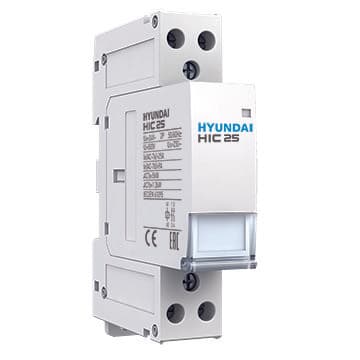 HYUNDAI Модульный магнитный контактор HIC25 22NS X230 25А 16 кВт АС1/400VAC 2NO+2NC 50Hz 230V 13.01.02.000425
