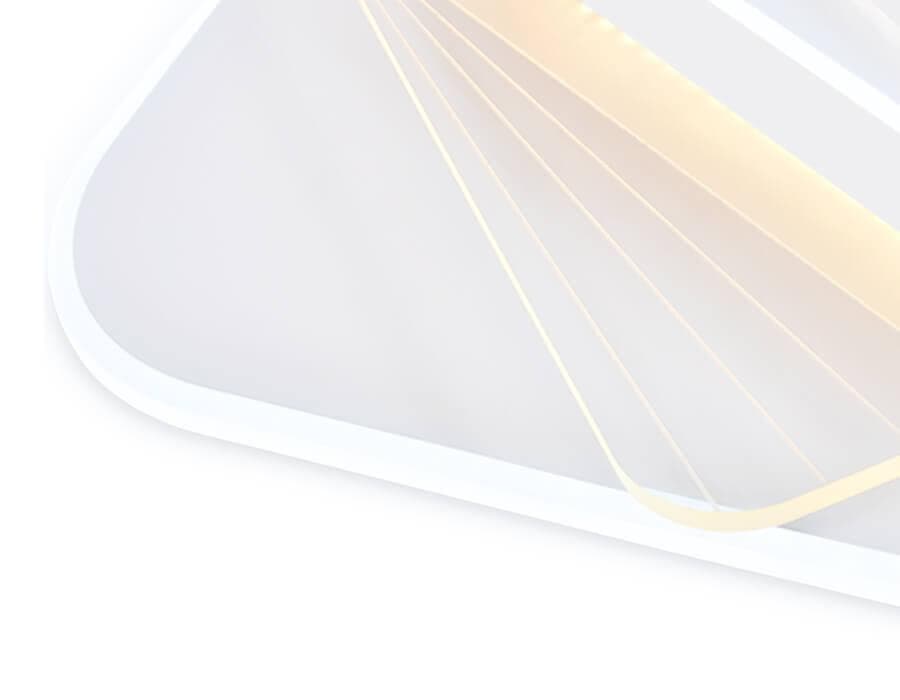 Ambrella Потолочный светодиодный светильник с пультом FA799 WH 195W 500*500*60 (ПДУ РАДИО 2.4) — миниатюра 4