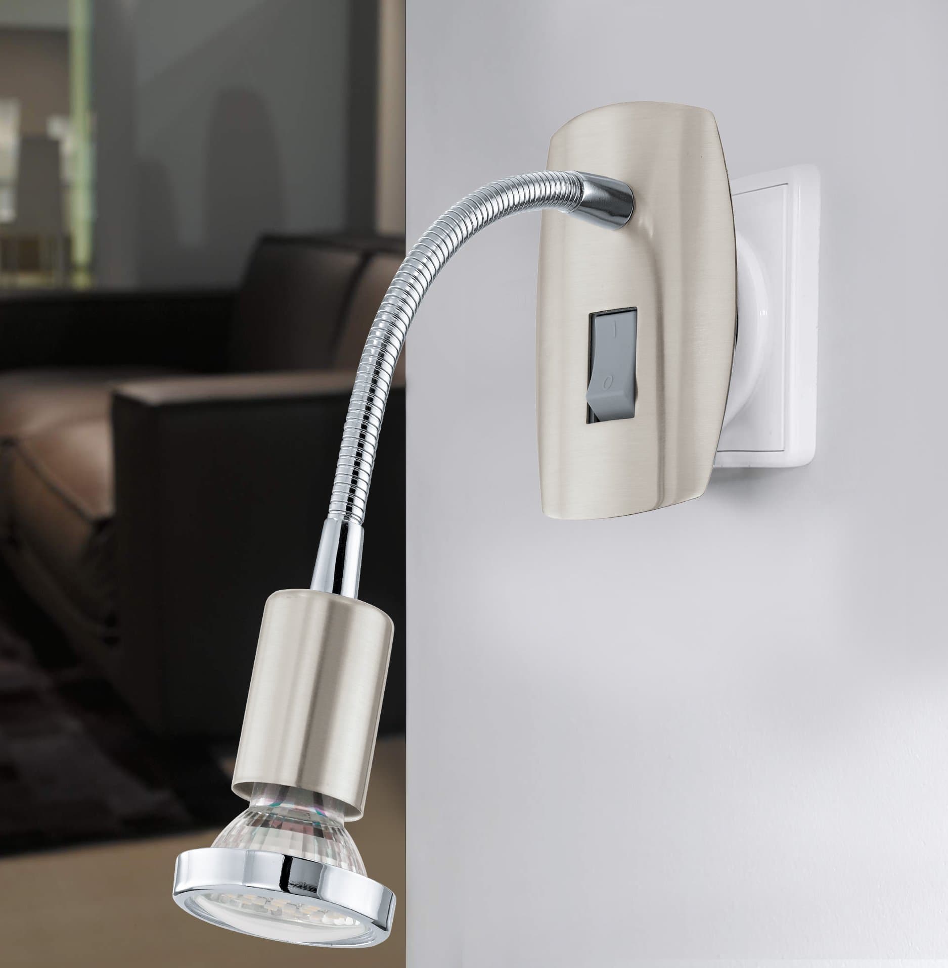 Eglo Бра LED в розетку MINI 4, 1X3W (LED), IP20 92933 — миниатюра 2