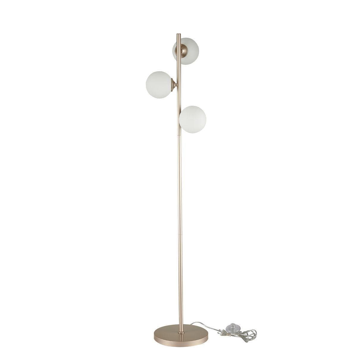ST Luce SLE106205-03 Торшер Золото/Белый G9 LED 3*3W — миниатюра 1
