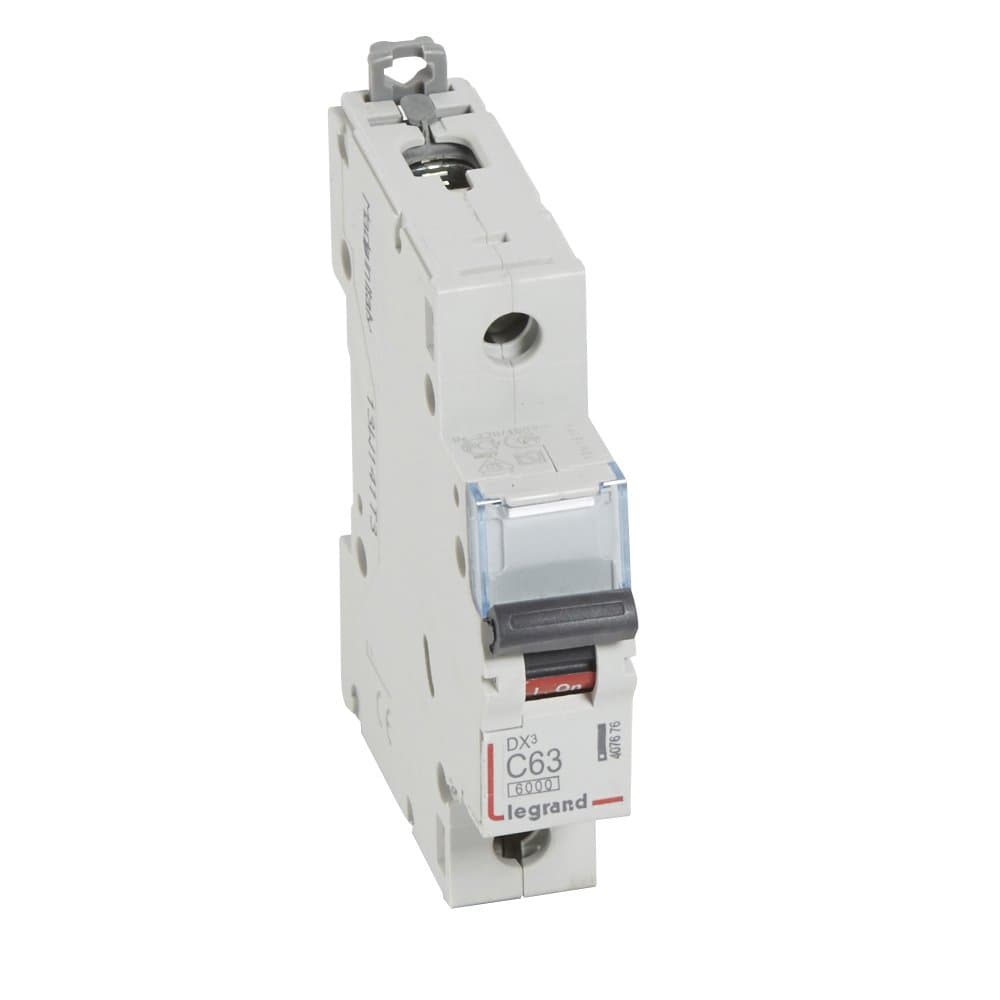 Legrand DX3 Автоматический выключатель 1P 63A(C) 6000/10kA 407676 — миниатюра 1