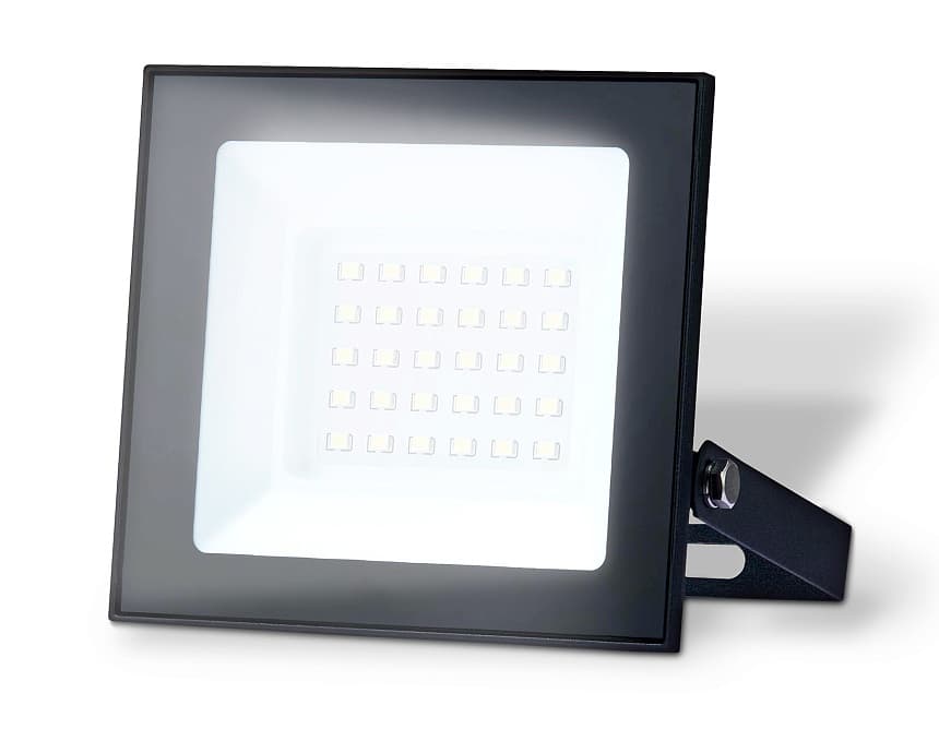 Ambrella Прожектор светодиодный ST8016 BK черный IP65 LED 6500K 30W 116*105*26