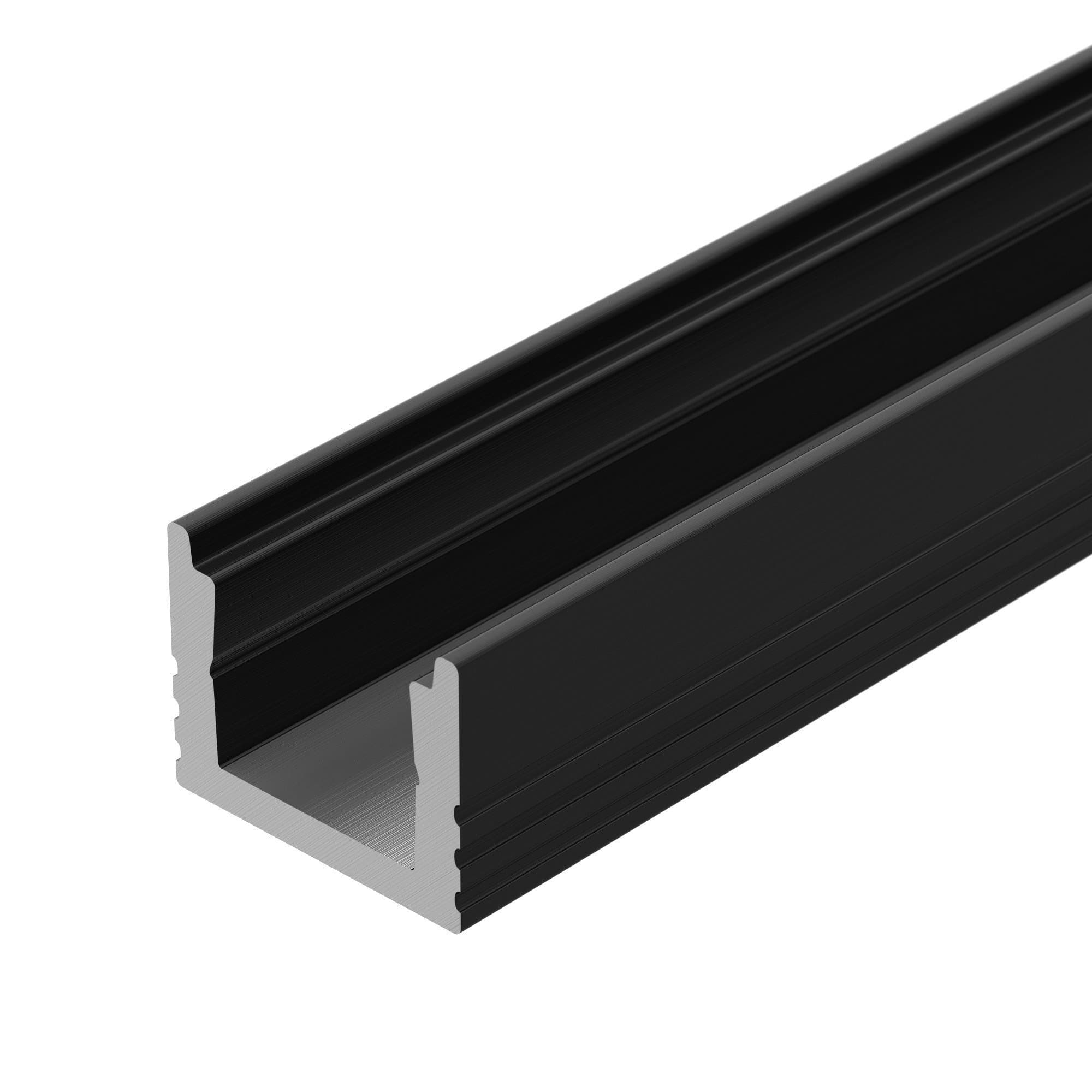Arlight Профиль SL-MINI-8-H6-2000 ANOD BLACK (Алюминий) 030522 — миниатюра 3