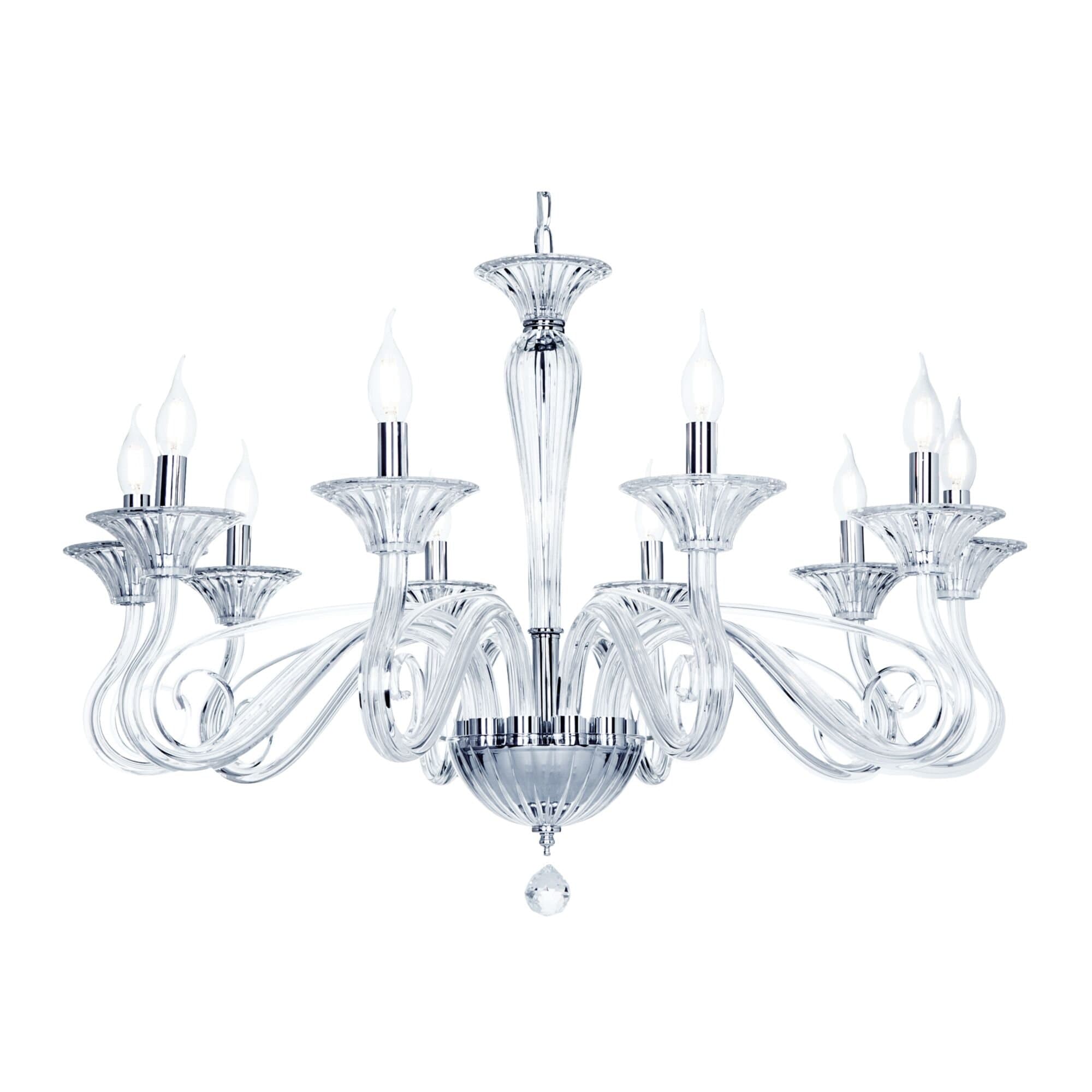 Maytoni Neoclassic Acqua Прозрачный Люстра E14 40W DIA010PL-10TR — миниатюра 6