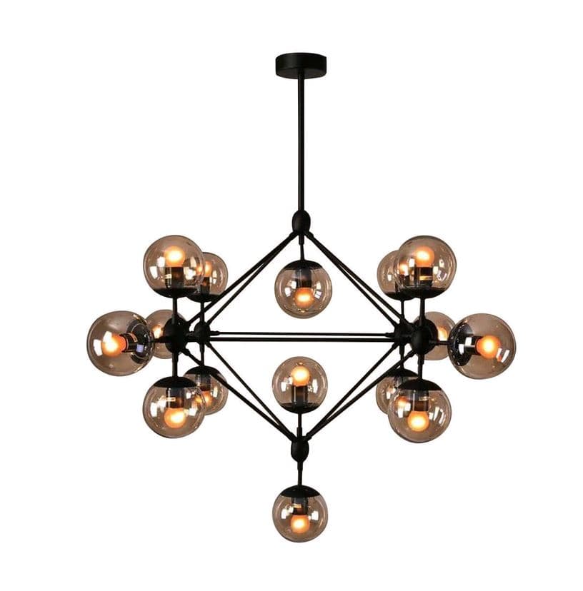 Kink Light 07535-15,19 Люстра Моди черный w120*90 h90/110 E27 15*40W
