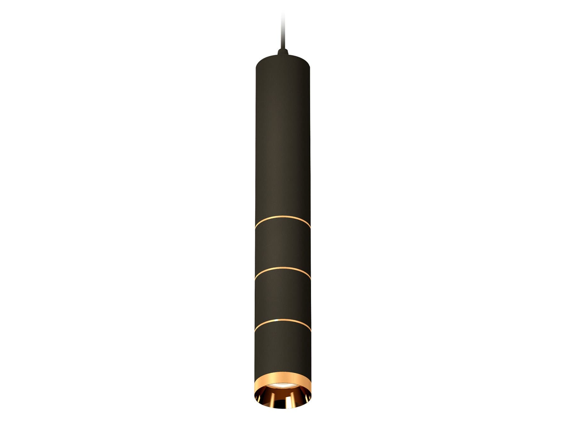 Ambrella Комплект подвесного светильника XP6302050 SBK/PYG черный песок/золото желтое полированное MR16 GU5.3 (A2302, C6356, A202, C6302, A2062, C6302