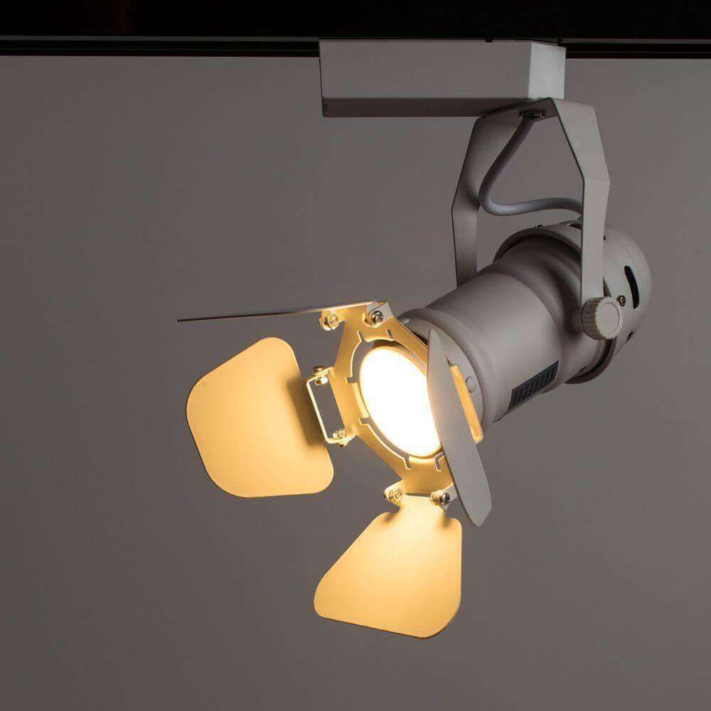 Arte Lamp Track Lights Белый Светильник трековый 1x50W 1xGU10 A5319PL-1WH — миниатюра 4