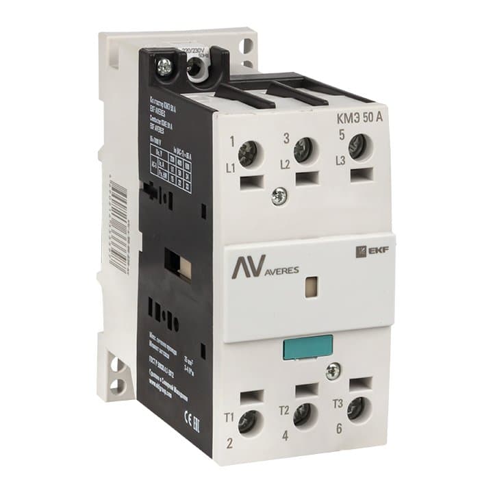 EKF Averes Контактор КМЭ 50А 230В АС — миниатюра 1
