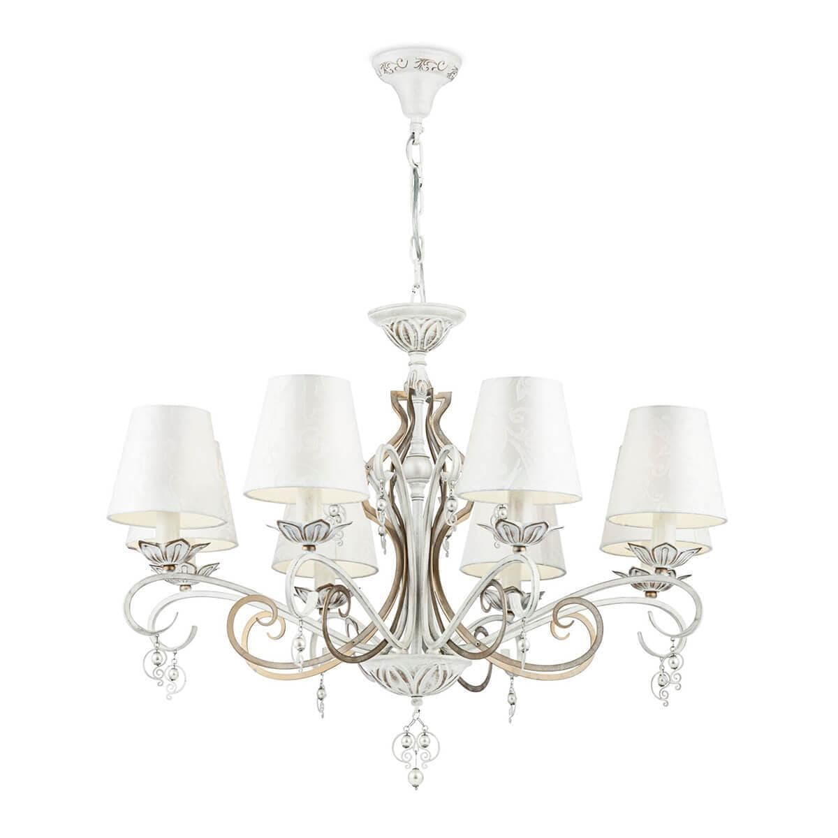 Maytoni Elegant Monile Белый с Золотом Люстра 8xE14 40W ARM004-08-W