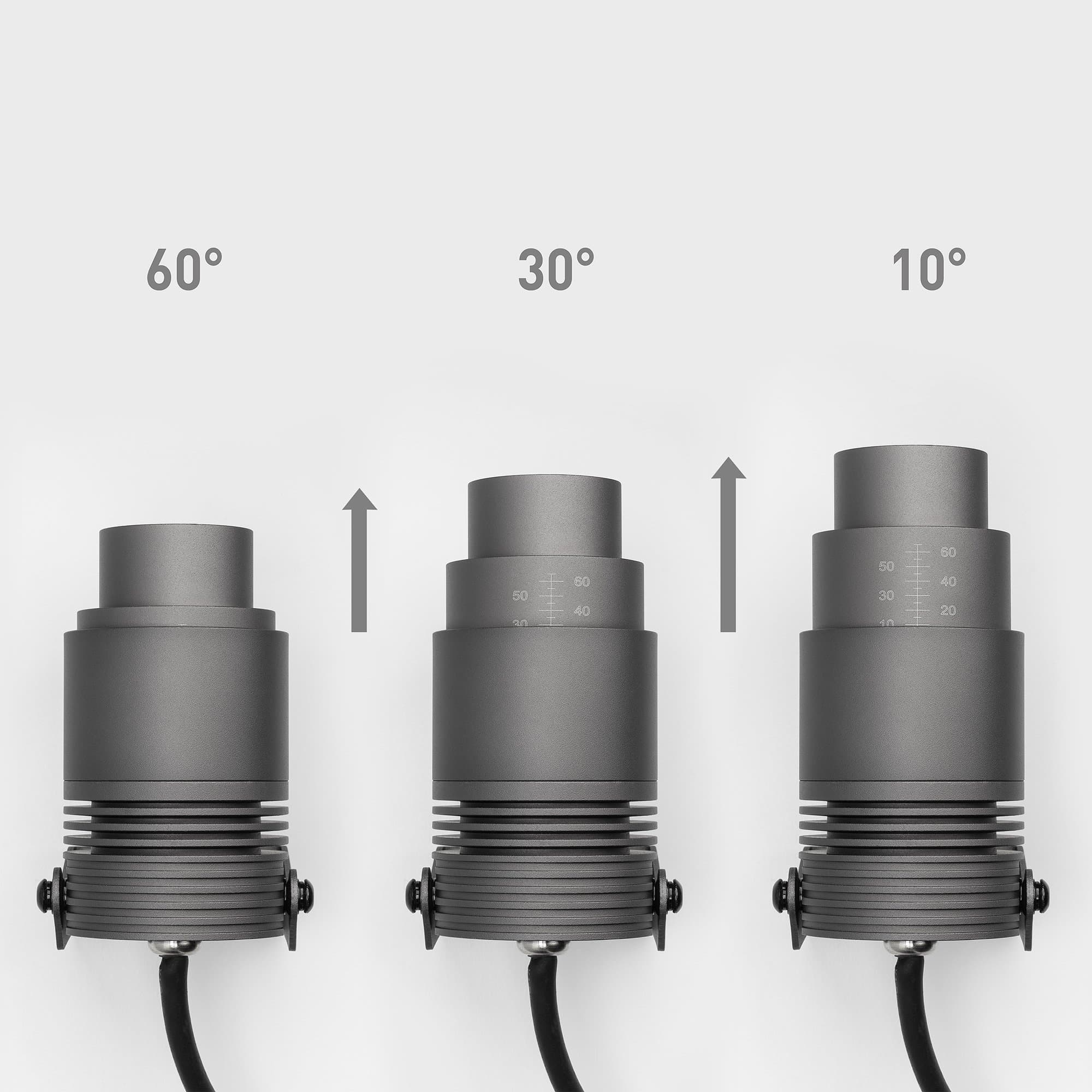 Arlight Светильник ALT-RAY-ZOOM-R61-12W Day4000 (DG, 10-60 deg, 230V) (IP67 Металл, 3 года) 029700 — миниатюра 8