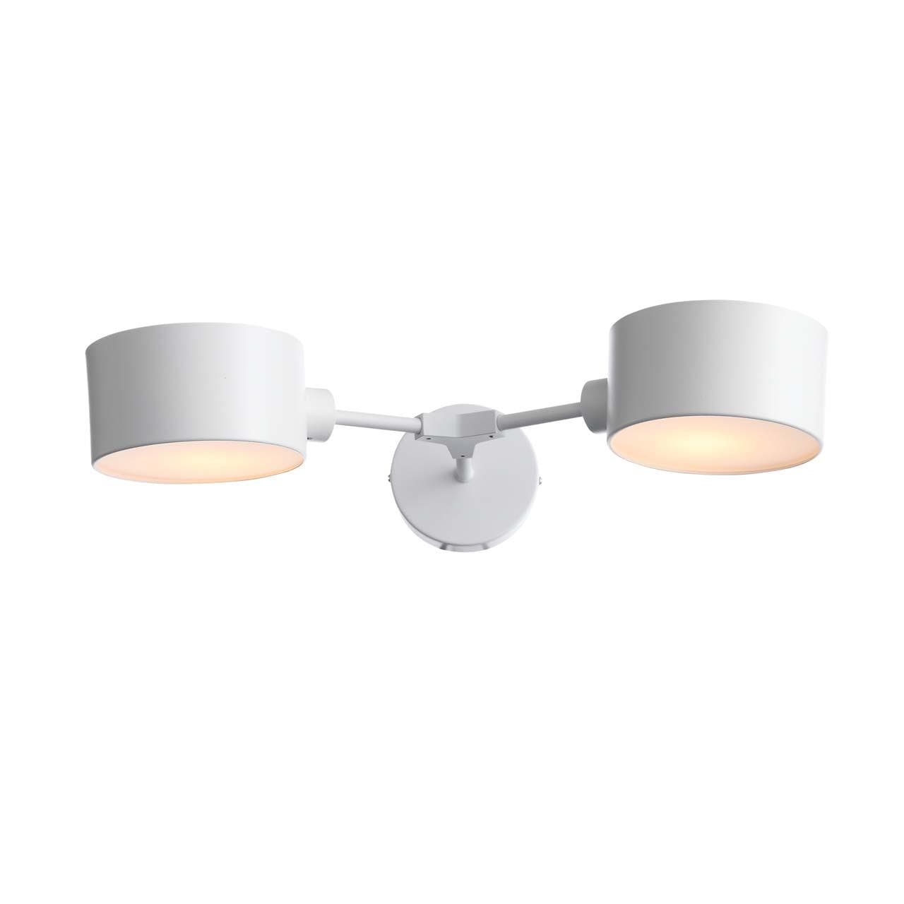 Evoluce SLE183501-02 Светильник настенный Белый/Белый E14 2*60W — миниатюра 3