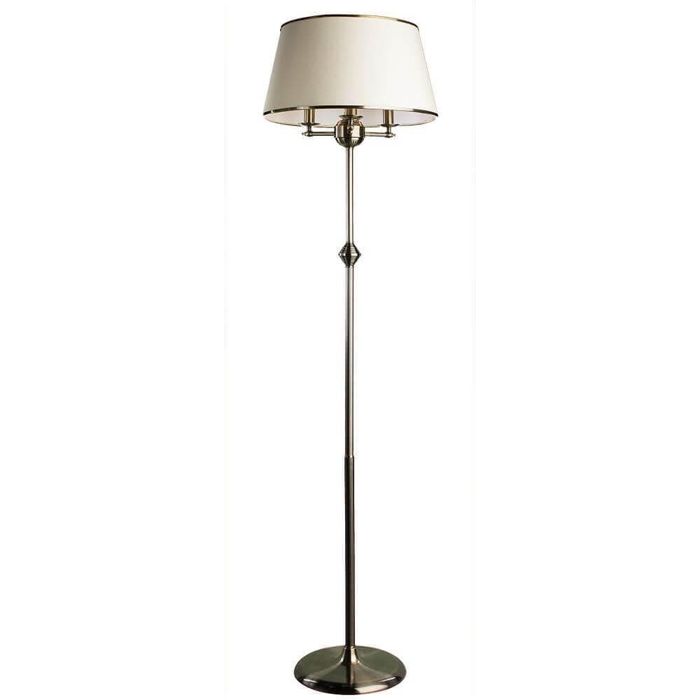 Arte Lamp Alice Бронза/Бежевый Торшер 40W E14 A3579PN-3AB — миниатюра 1