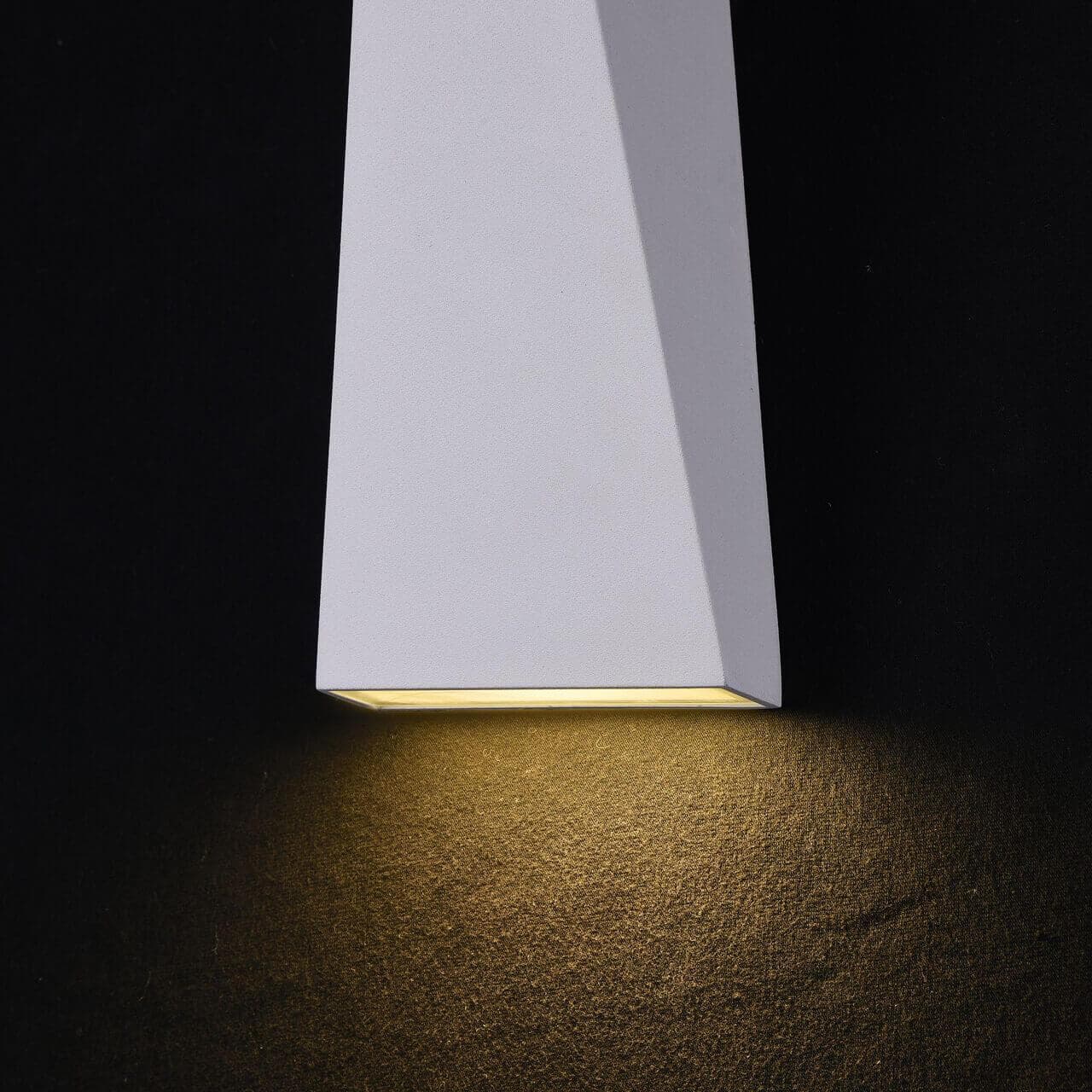 Maytoni Outdoor Times Square Белый Бра LED 380Lm 6W O580WL-L6W — миниатюра 11
