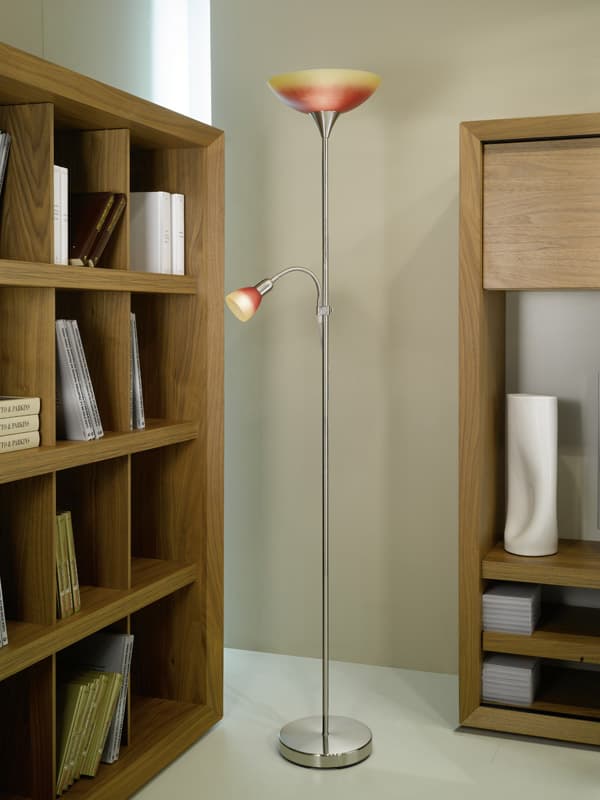 Eglo Торшер UP 4, 1Х60W,1X40W ((E27);E14), IP20 86654 — миниатюра 2