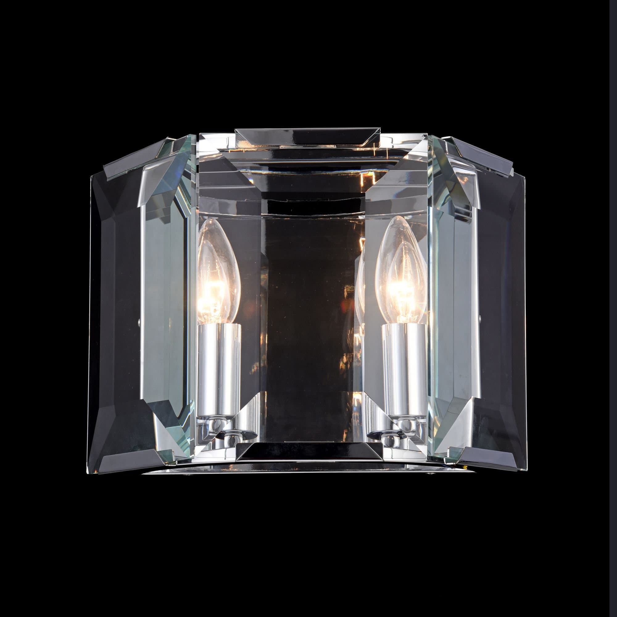 Maytoni Modern Cerezo Никель Бра 2xE14 40W MOD202WL-02N — миниатюра 2