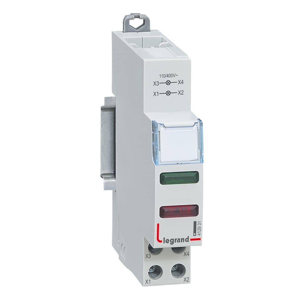 Legrand CX3 Лампа индик. 2xLED кр.+зел 412931