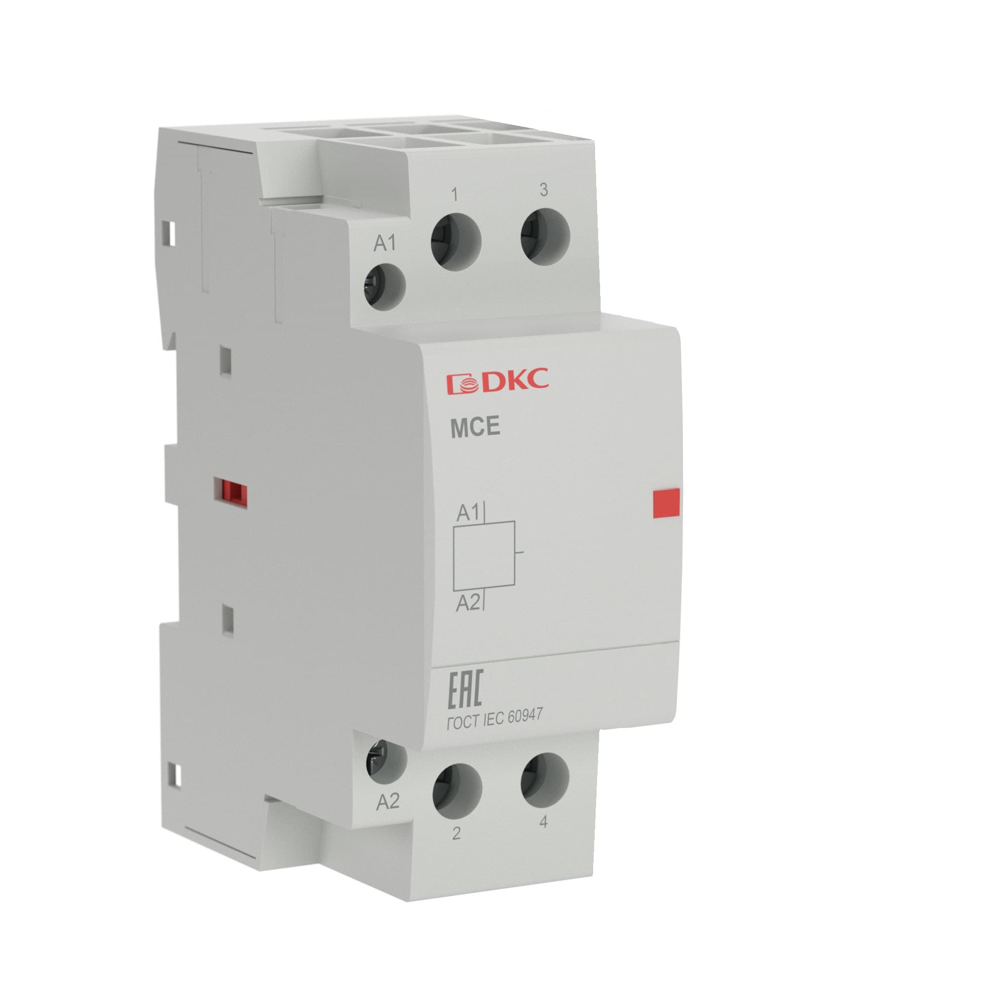 DKC Контактор модульный YON max типа MCE, 2P, 40A, 240В, 2НО