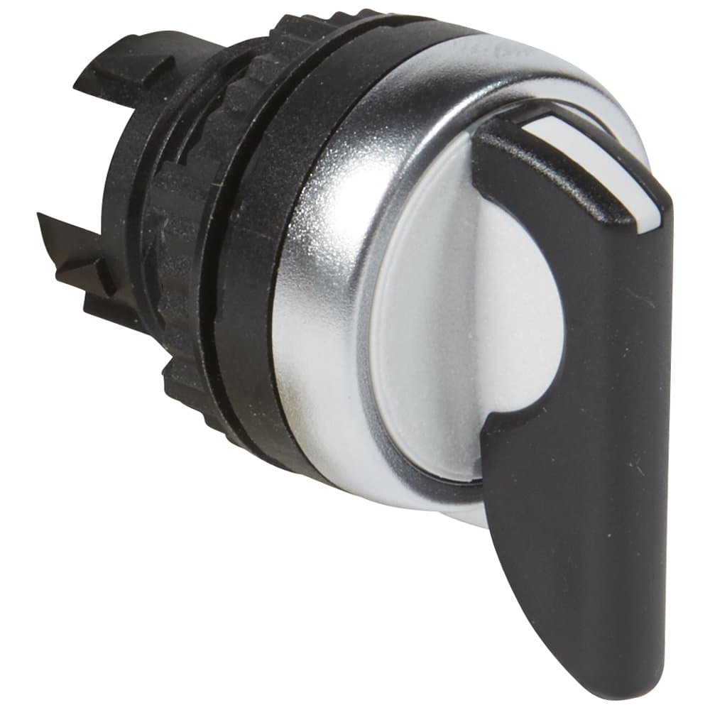 Legrand Osmoz Гол.тумб. ЧЕРН.ручк. 2 п с фикс. 45°(0-1) 11-1 час. 023930
