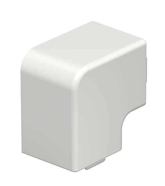 OBO Bettermann Угол плоский кабель-канала WDK 40x40 мм, ПВХ, белый 6192831 — миниатюра 1