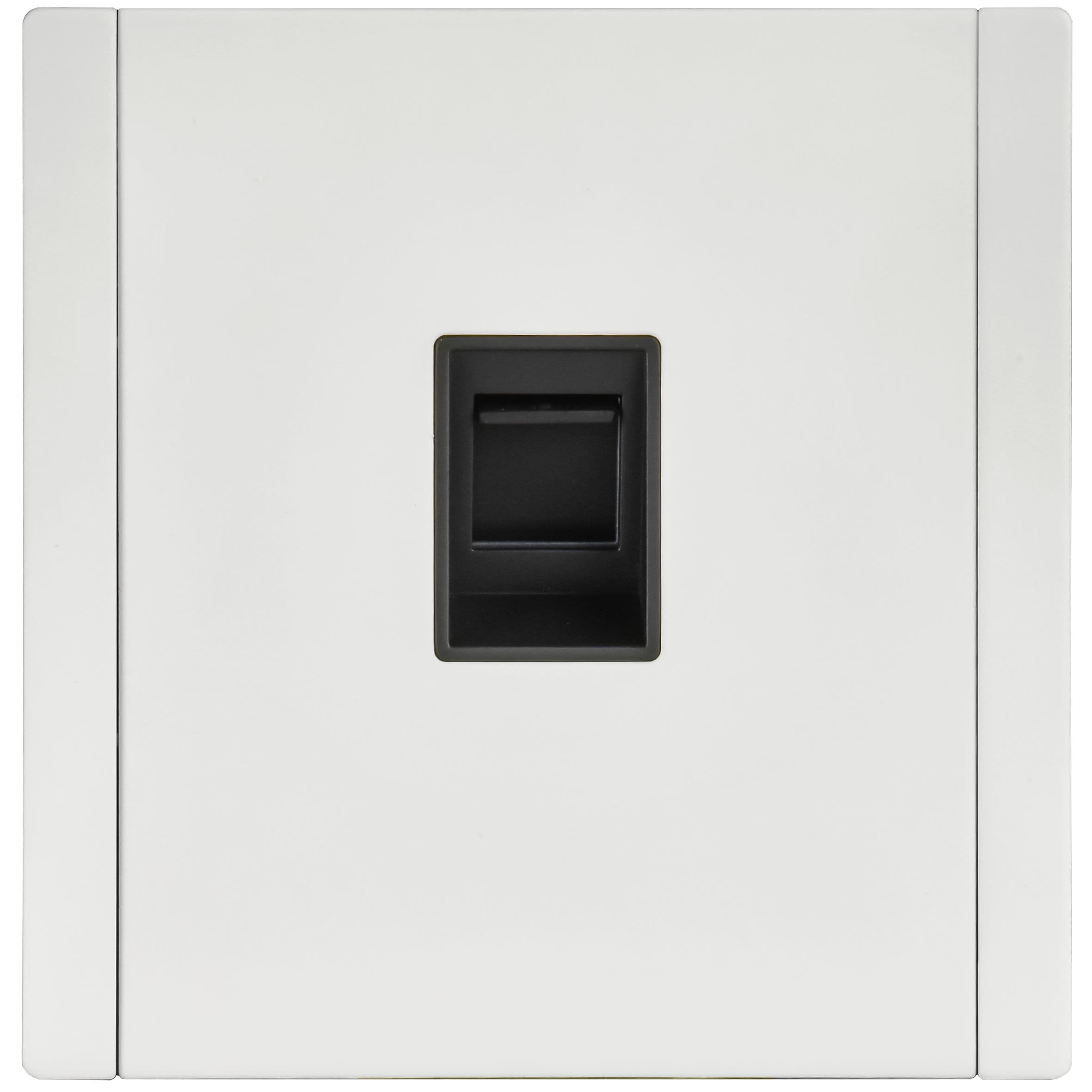 IEK FORTE&PIANO Металл Белый Розетка комп. RJ45 кат.5E FP232M — миниатюра 2