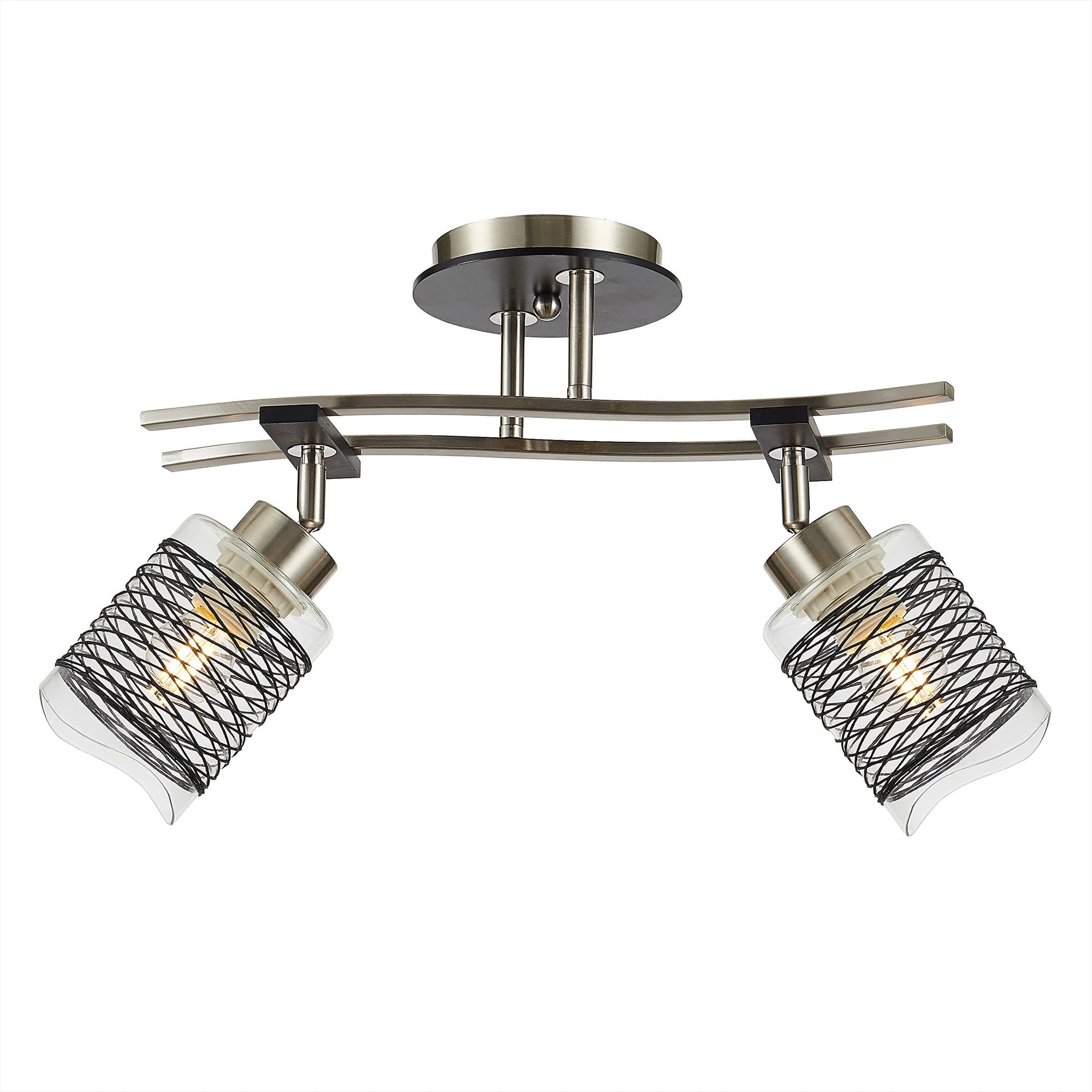 Citilux CL142122 Хром Матовый+Венге Светильник потолочный