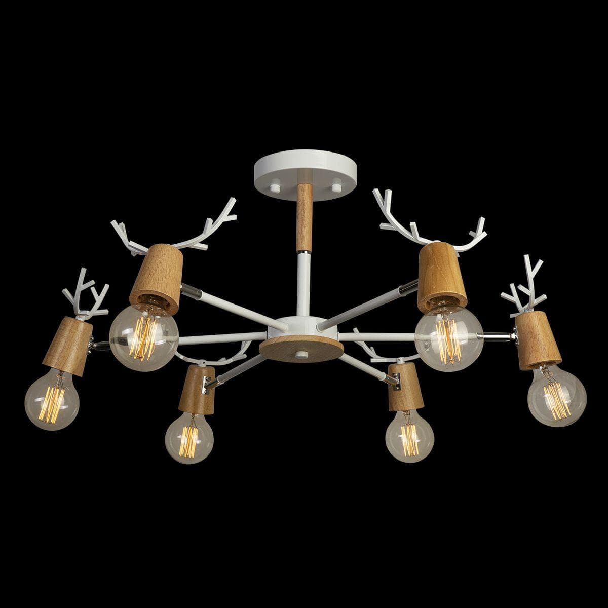 LOFT IT 10024/6 White Светильник потолочный SVEN, шт — миниатюра 3