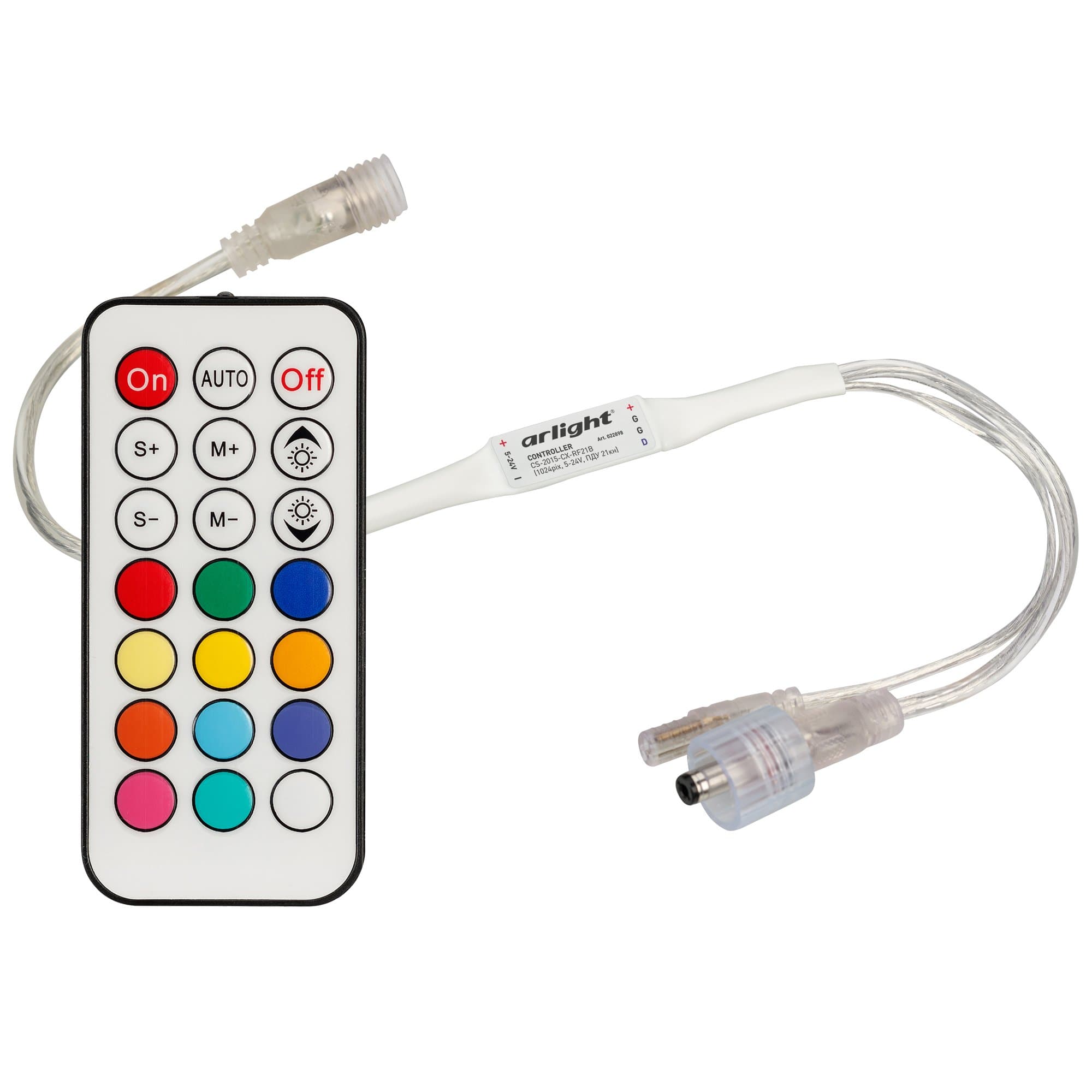 Arlight Контроллер CS-2015-CX-RF21B (1024pix, 5-24V, ПДУ 21кн) (-) 022898 — миниатюра 1