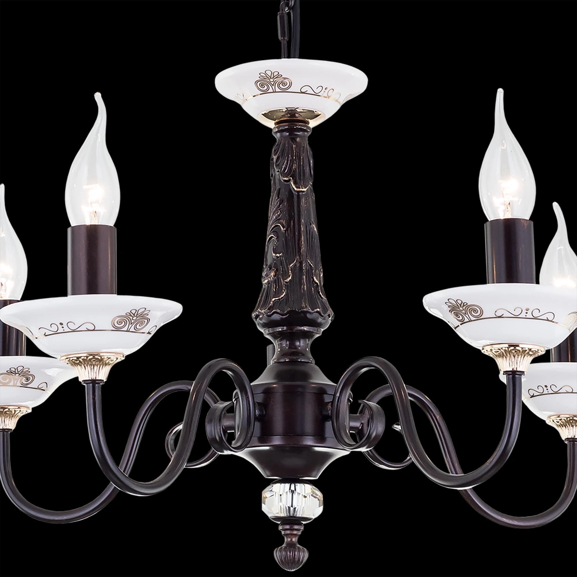 Citilux CL414151 Родос Кофейный Светильник Люстра — миниатюра 3