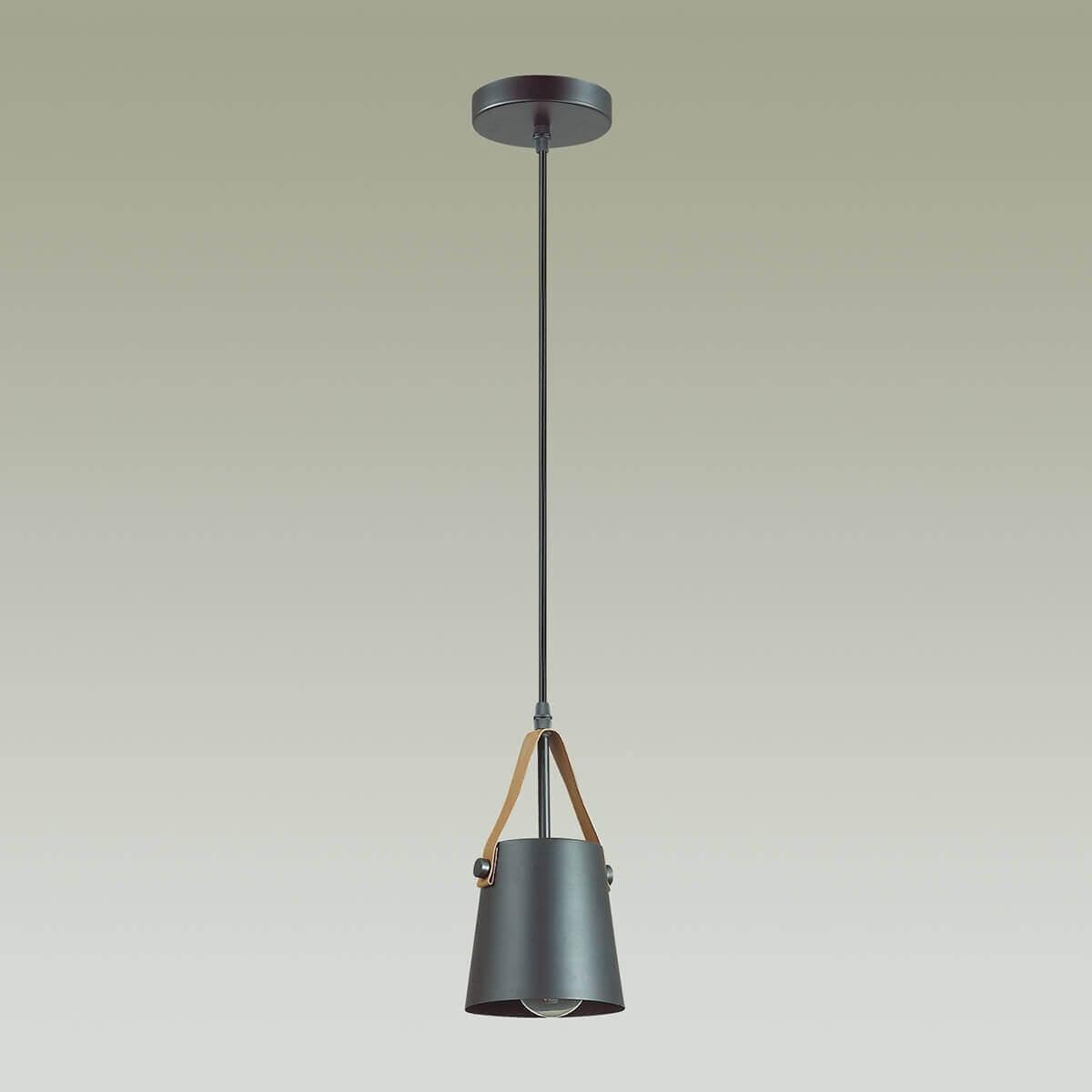 Lumion 3641/1 LN18 112 матовый чёрный Подвес E27 60W 220V TRISTEN — миниатюра 3