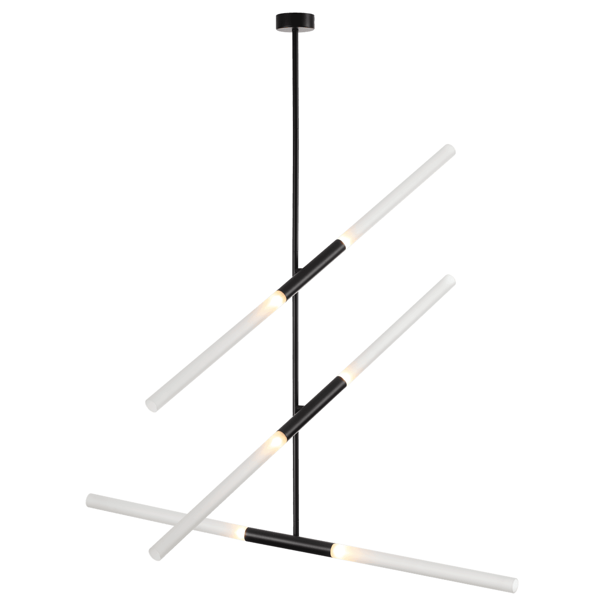 Odeon Light 4307/6 HIGHTECH ODL22 77 черный Потолочный светильник IP20 G9 6*40W SOHO — миниатюра 2
