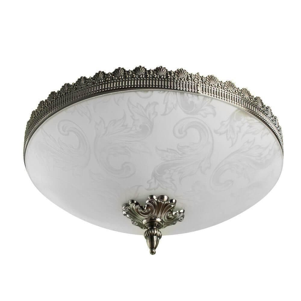Arte Lamp Crown Бронза/Белый Светильник потолочный 60W E27 A4541PL-3AB — миниатюра 1