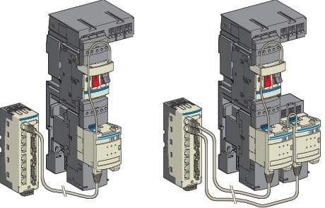 SE Contactors D Telemecanique Плата для монтажа GV2 ME расцепителя и контактора LAD311