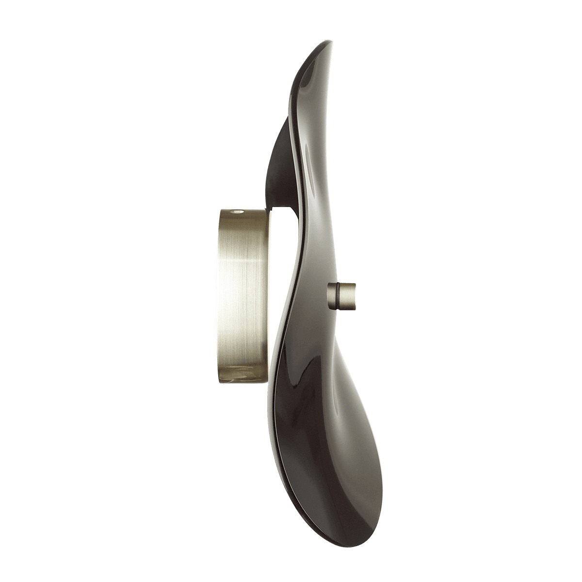 Odeon Light 4859/5WL L-VISION ODL_EX21 никель/черный/стекло Настенный светильник LED 1*5W 4000K FLUENT — миниатюра 2